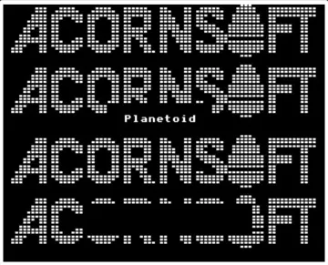 Acornsoft Planetoid (1984)(Acornsoft)[t] screen shot title
